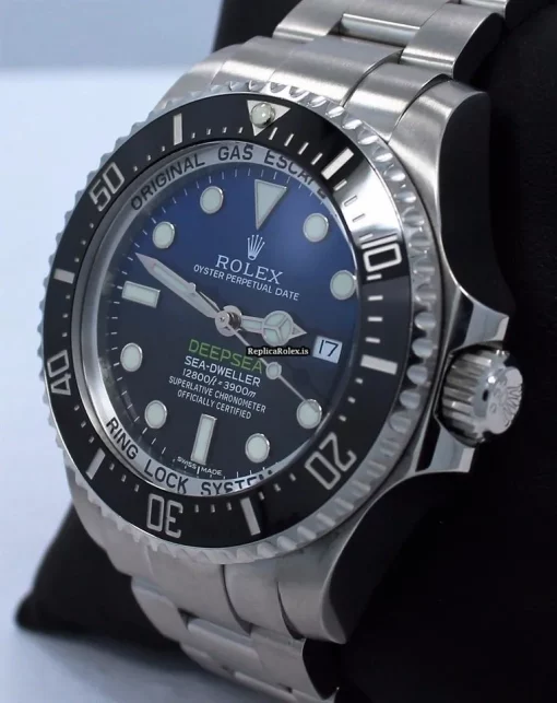 Remarkable Imitation Rolex Sea-dweller Deepsea 116660 Automatic Movement 44mm Steel Case Watch - Image 6