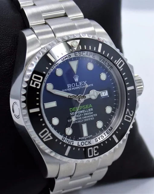 Remarkable Imitation Rolex Sea-dweller Deepsea 116660 Automatic Movement 44mm Steel Case Watch - Image 7