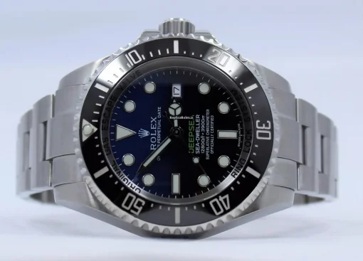 Remarkable Imitation Rolex Sea-dweller Deepsea 116660 Automatic Movement 44mm Steel Case Watch - Image 9