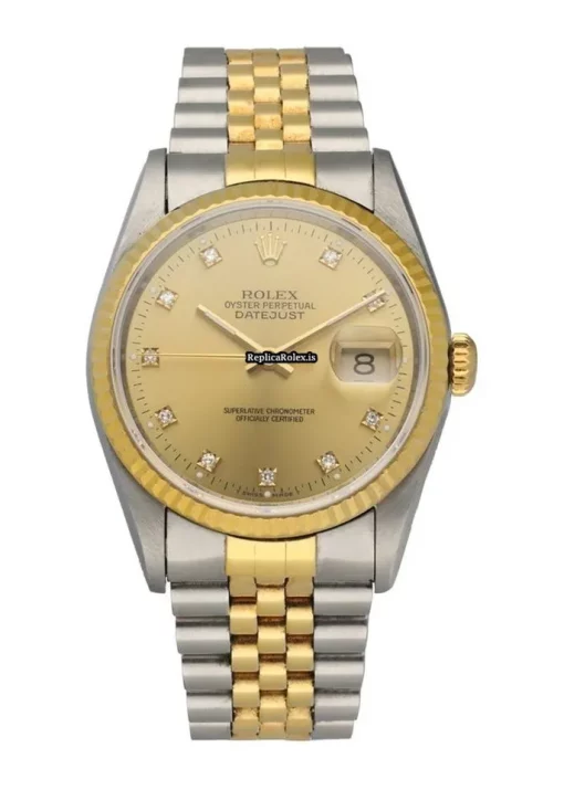Wonderful Copies Rolex Datejust 16233 Automatic Movement 36mm Steel Case Mens/unisex Watch