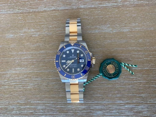 Superior Fake Rolex Submariner Date Caliber 3235 Automatic Movement 41mm Gold/steel Case Mens/unisex Watch - Image 2