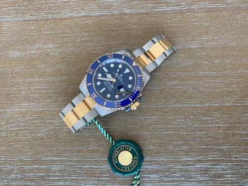Superior Fake Rolex Submariner Date Caliber 3235 Automatic Movement 41mm Gold/steel Case Mens/unisex Watch - Image 3