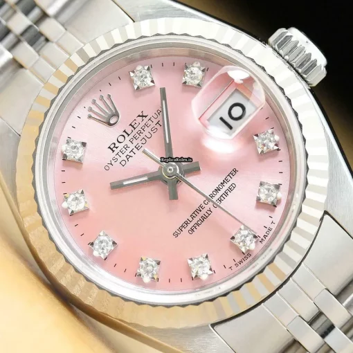 Incredible Knockoff Rolex Lady-datejust 69174 Caliber 2135 Automatic Movement 26mm Steel Case Womens Watch