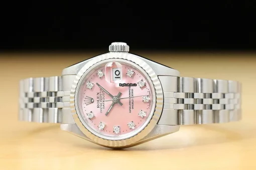 Incredible Knockoff Rolex Lady-datejust 69174 Caliber 2135 Automatic Movement 26mm Steel Case Womens Watch - Image 3