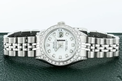 Defect Fake Rolex Lady-datejust 6917 Caliber 2030 Automatic Movement 26mm Steel Case Womens Watch - Image 4