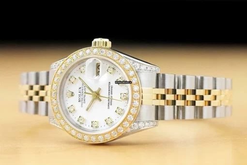 Incredible Replica Rolex Lady-datejust 69173 Caliber 2135 Automatic Movement 26mm Steel Case Womens Watch - Image 2