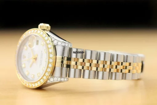 Incredible Replica Rolex Lady-datejust 69173 Caliber 2135 Automatic Movement 26mm Steel Case Womens Watch - Image 3