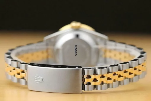 Trustworthy Fake Rolex Lady-datejust 69173 Caliber 2135 Automatic Movement 26mm Steel Case Womens Watch - Image 6