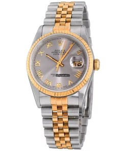 Fantastic Replica Rolex Datejust Self Winding Automatic 36mm Gold/steel Case Mens/unisex Watch