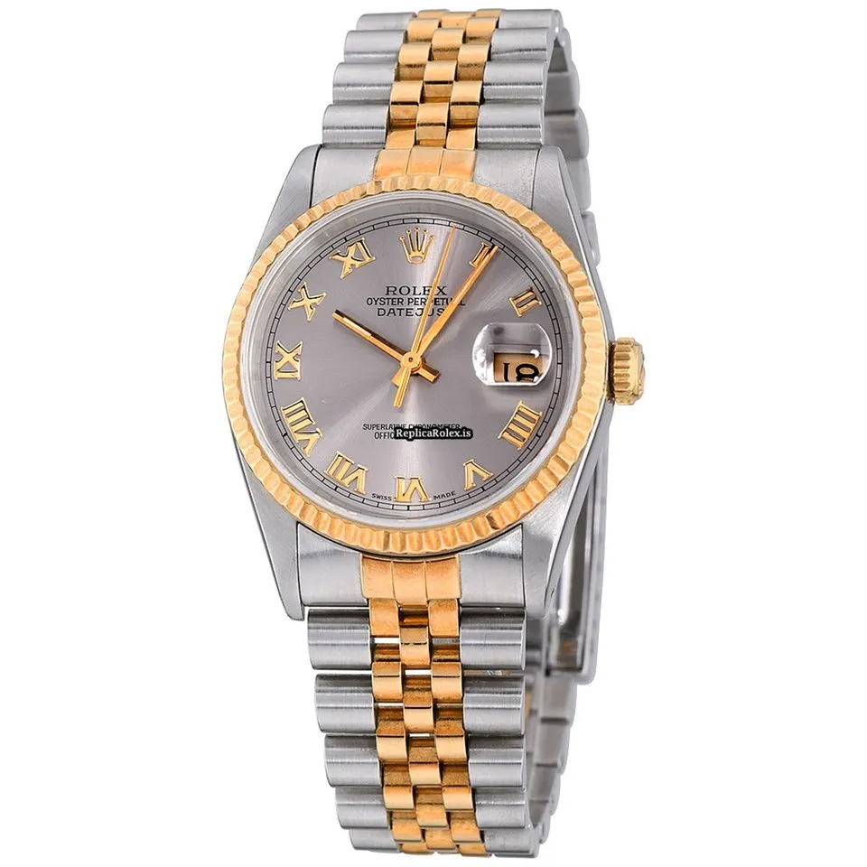 Fantastic Replica Rolex Datejust Self Winding Automatic 36mm Gold/steel Case Mens/unisex Watch