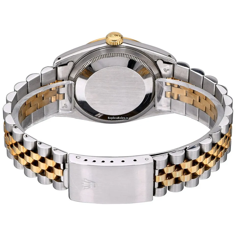Fantastic Replica Rolex Datejust Self Winding Automatic 36mm Gold/steel Case Mens/unisex Watch - Image 4