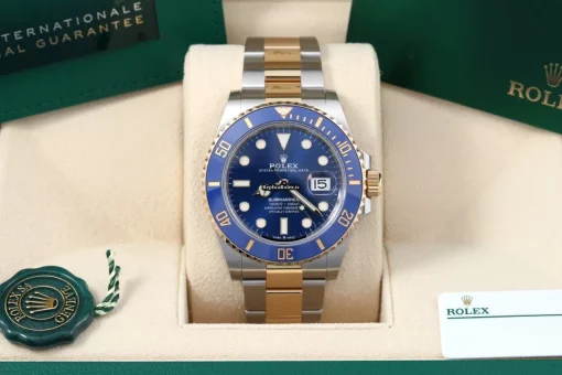 Great Fake Rolex Submariner Date 126613lb Caliber 3235 Automatic Movement 41mm Gold/steel Case Mens/unisex Watch
