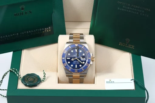 Great Fake Rolex Submariner Date 126613lb Caliber 3235 Automatic Movement 41mm Gold/steel Case Mens/unisex Watch - Image 2