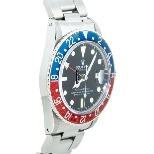 Luxury Replica Rolex Gmt-master 1675 Automatic Movement 40mm Steel Case Mens/unisex Watch - Image 5