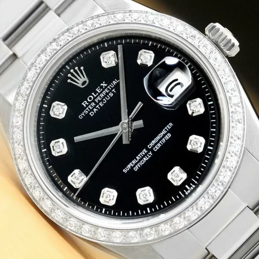 Stylish Fake Rolex Datejust 1601 Caliber 1570 Automatic Movement 36mm Steel Case Mens/unisex Watch