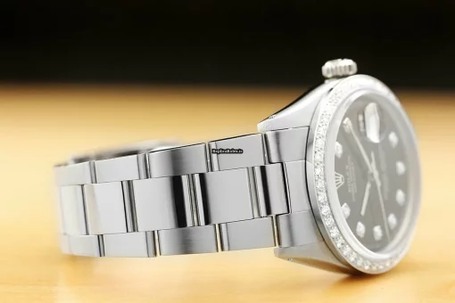 Stylish Fake Rolex Datejust 1601 Caliber 1570 Automatic Movement 36mm Steel Case Mens/unisex Watch - Image 6