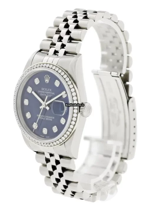Top Replica Rolex Datejust 16234 Automatic Movement 36mm Steel Case Mens/unisex Watch - Image 3
