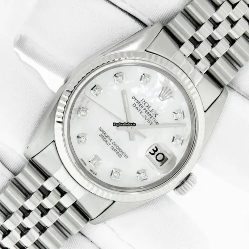 Pleasing Fake Rolex Datejust 16014 Caliber 3035 Automatic Movement 36mm Steel Case Mens/unisex Watch - Image 2