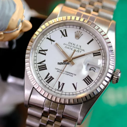 Excellent Replica Rolex Datejust 16030 Caliber 3035 Automatic Movement 36x44mm Steel Case Mens/unisex Watch - Image 2