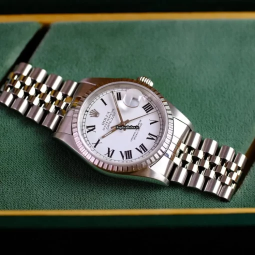 Excellent Replica Rolex Datejust 16030 Caliber 3035 Automatic Movement 36x44mm Steel Case Mens/unisex Watch - Image 3