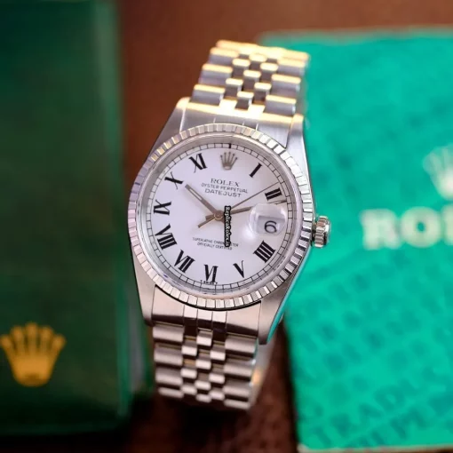 Excellent Replica Rolex Datejust 16030 Caliber 3035 Automatic Movement 36x44mm Steel Case Mens/unisex Watch - Image 6