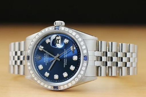 Fabulous Fakes Rolex Datejust 1603 Caliber 1570 Automatic Movement 36mm Steel Case Mens/unisex Watch - Image 2