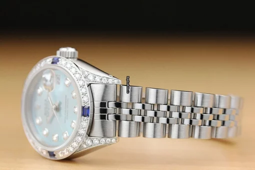 Recommend Fake Rolex Lady-datejust 6917 Caliber 2030 Automatic Movement 26mm Steel Case Womens Watch - Image 4