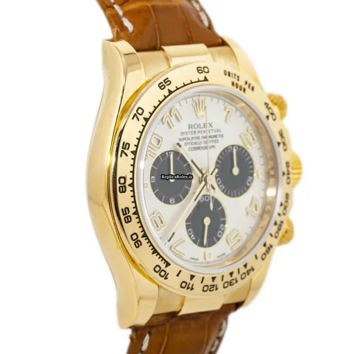 Wonderful Fake Rolex Daytona 116518 Automatic Movement 40mm Yellow Gold Case Mens/unisex Watch - Image 5