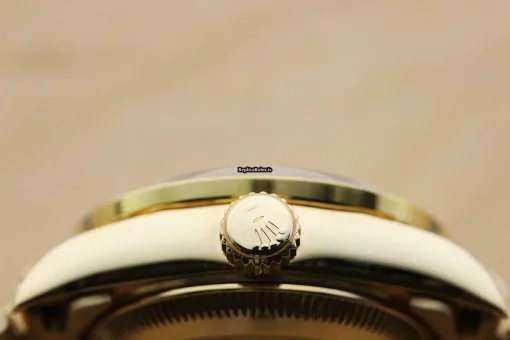 Fantastic Replica Rolex Lady-datejust 69178 Caliber 2135 Automatic Movement 26mm Yellow Gold Case Womens Watch - Image 8