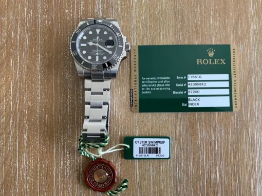 Exquisite Imitation Rolex Submariner Date 116610ln Caliber 3135 Automatic Movement 40mm Steel Case Mens/unisex Watch - Image 10