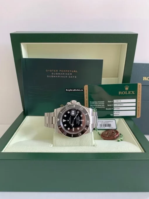 Exquisite Imitation Rolex Submariner Date 116610ln Caliber 3135 Automatic Movement 40mm Steel Case Mens/unisex Watch - Image 14