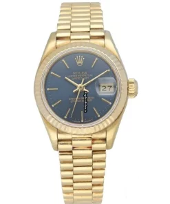 Excellent Fake Rolex Lady-datejust 69178 Automatic Movement 26mm Yellow Gold Case Womens Watch