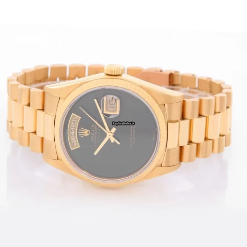 Excellent Replica Rolex Day-date 36 18038 Automatic Movement 36mm Yellow Gold Case Mens/unisex Watch - Image 2