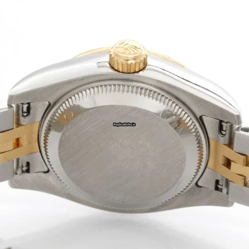 Pleasing Imitation Rolex Lady-datejust 179173 Automatic Movement 26mm Gold/steel Case Womens Watch - Image 4