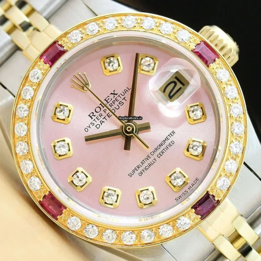 Discount Replica Rolex Lady-datejust 6917 Caliber 2030 Automatic Movement 26mm Steel Case Womens Watch