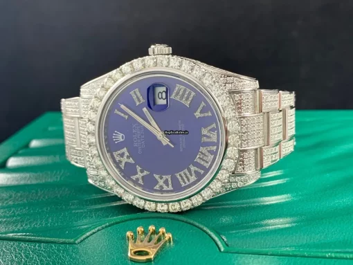Pleasing Replica Rolex Datejust II 116300 Caliber 3136 Automatic Movement 41mm Steel Case Mens/unisex Watch - Image 2