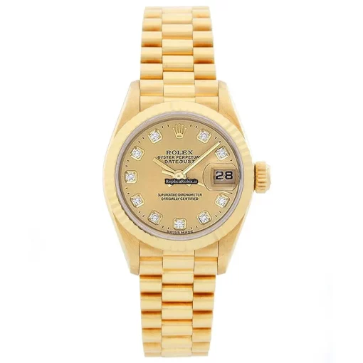 Quality Replica Rolex Lady-datejust 69178 Automatic Movement Womens Watch