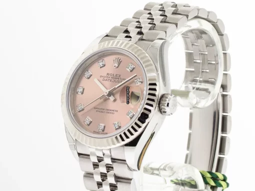 Perfect Fake Rolex Lady-datejust 279174 Caliber 2236 Automatic Movement 28mm Steel Case Womens Watch - Image 2