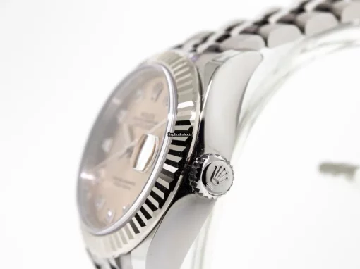 Perfect Fake Rolex Lady-datejust 279174 Caliber 2236 Automatic Movement 28mm Steel Case Womens Watch - Image 6