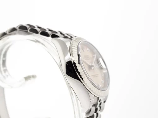 Perfect Fake Rolex Lady-datejust 279174 Caliber 2236 Automatic Movement 28mm Steel Case Womens Watch - Image 7