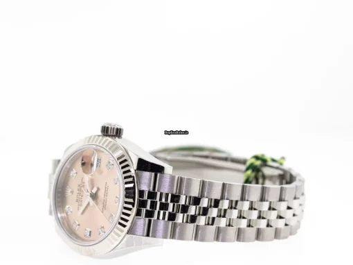Perfect Fake Rolex Lady-datejust 279174 Caliber 2236 Automatic Movement 28mm Steel Case Womens Watch - Image 9