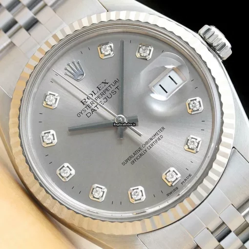 Good Fake Rolex Datejust 16014 Caliber 3135 Automatic Movement 36mm Steel Case Mens/unisex Watch