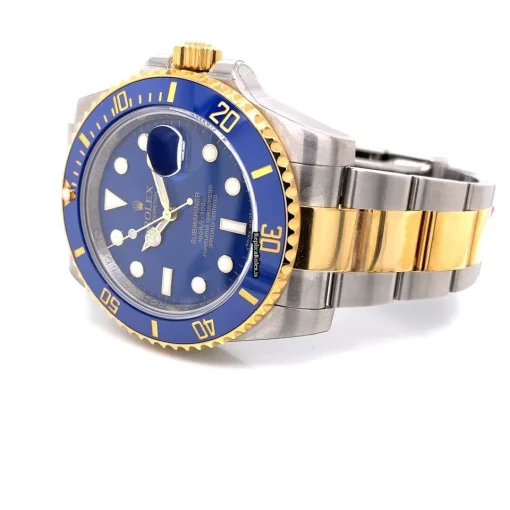 Epic Fake Rolex Submariner Date 116613lb Caliber 3135 Automatic Movement 40mm Gold/steel Case Mens/unisex Watch - Image 3