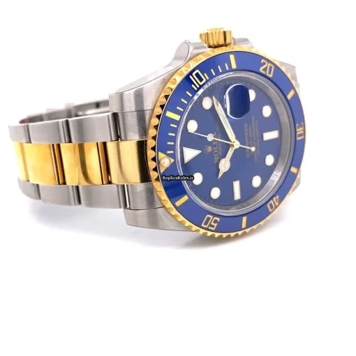 Epic Fake Rolex Submariner Date 116613lb Caliber 3135 Automatic Movement 40mm Gold/steel Case Mens/unisex Watch - Image 7