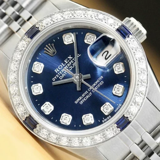 Luxury Replica Rolex Lady-datejust 69174 Caliber 2135 Automatic Movement 26mm Steel Case Womens Watch