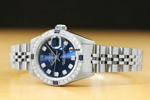 Luxury Replica Rolex Lady-datejust 69174 Caliber 2135 Automatic Movement 26mm Steel Case Womens Watch - Image 2