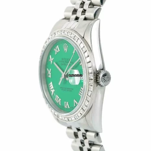 Durable Replica Rolex Datejust 16220 Automatic Movement 38mm Steel Case Mens/unisex Watch - Image 3