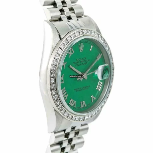 Durable Replica Rolex Datejust 16220 Automatic Movement 38mm Steel Case Mens/unisex Watch - Image 4