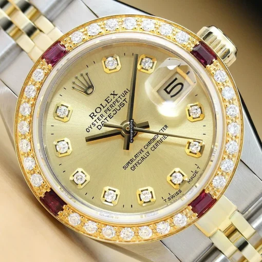 Pleasing Fake Rolex Lady-datejust 6917 Caliber 2030 Automatic Movement 26mm Steel Case Womens Watch