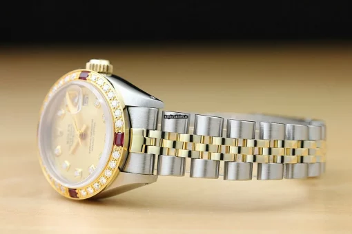 Pleasing Fake Rolex Lady-datejust 6917 Caliber 2030 Automatic Movement 26mm Steel Case Womens Watch - Image 4